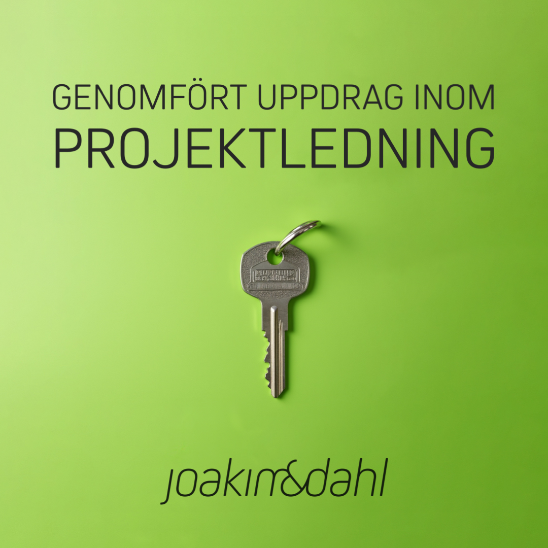 genomfort uppdrag inom projektledning