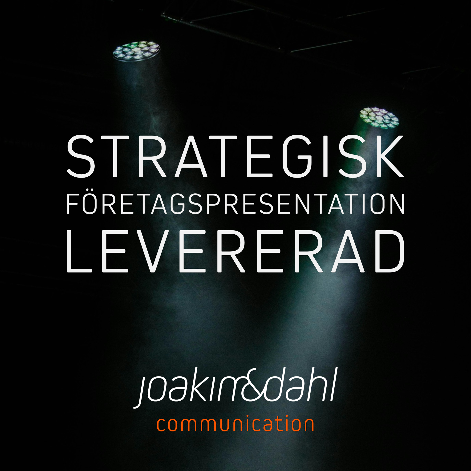 Strategisk företagspresentation levererad på lednings- och styrelsenivå